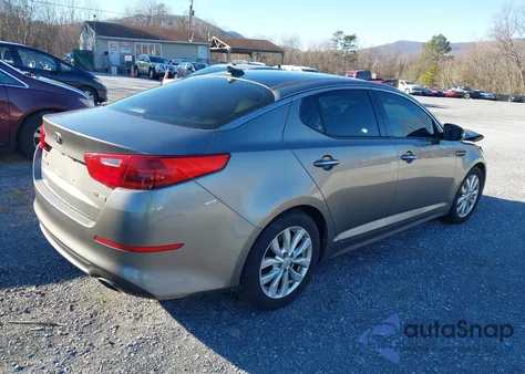 2014 Kia Optima Ex из США, поврежденный, VIN 5XXGN4A77EG328086